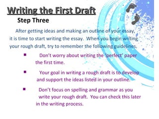 The writing process academic writing service | PPT