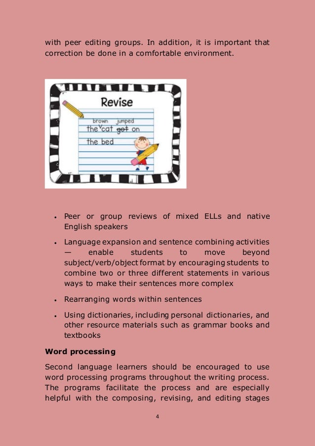 Learning english as second language essay
