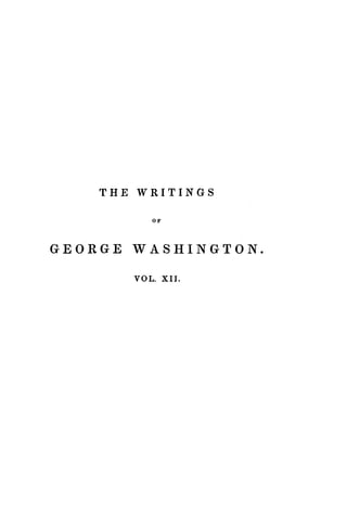 The Writings of George Washington - Free e-Book