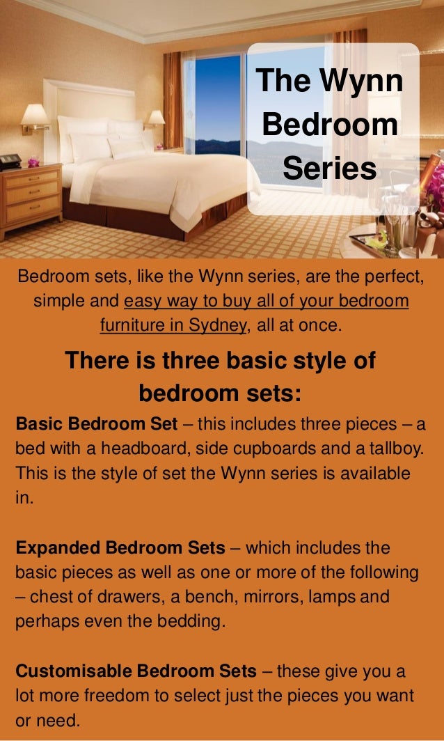The Wynn Bedroom Furniture Sydney