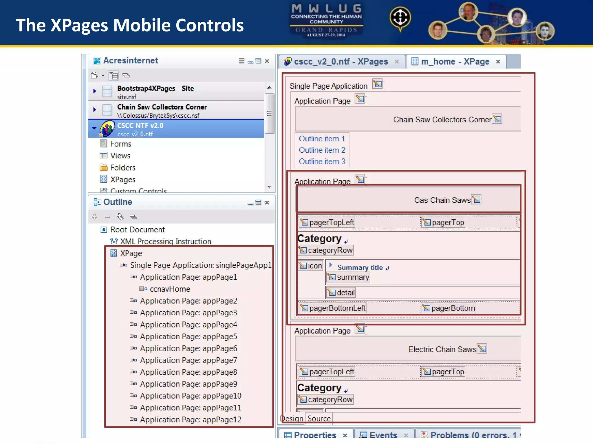 The XPages Mobile Controls
 