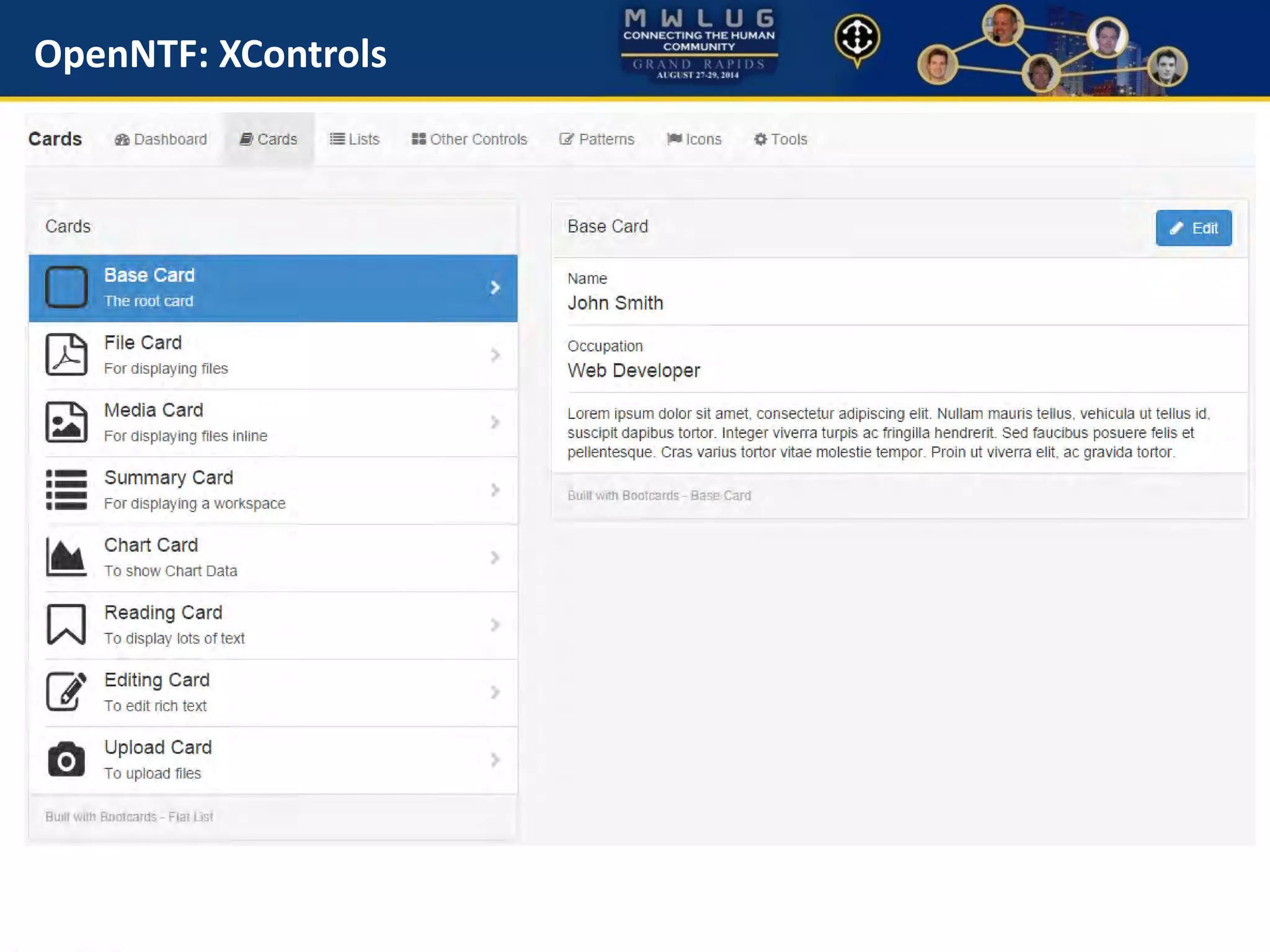 OpenNTF: XControls
 