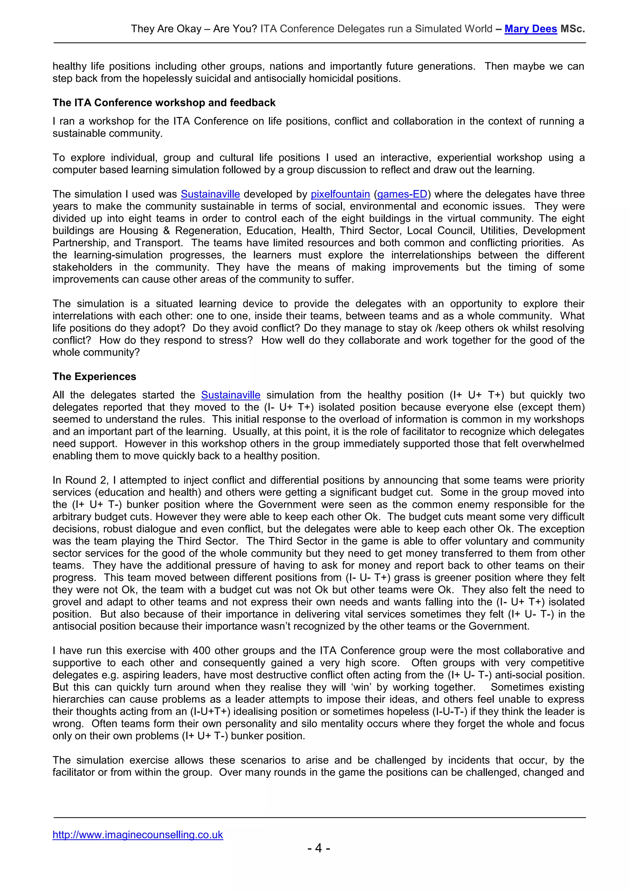 They are-ok-are-you | PDF