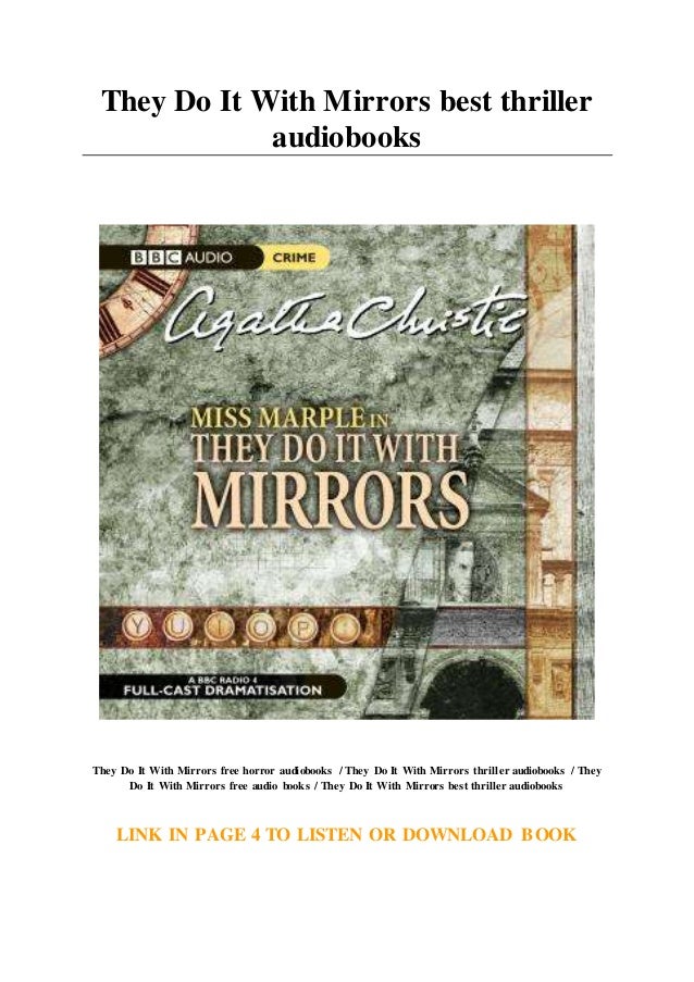 They Do It With Mirrors best thriller audiobooks