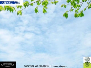TOGETHER WE PROGRESS || Leave a Legacy
 