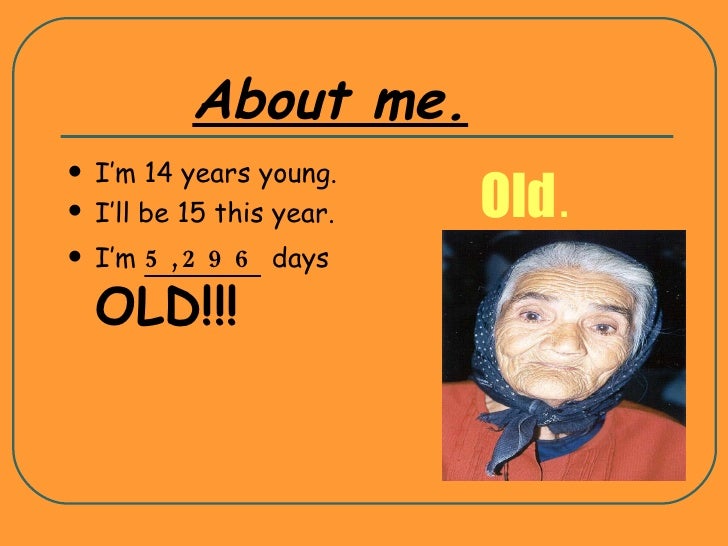 The year you where born