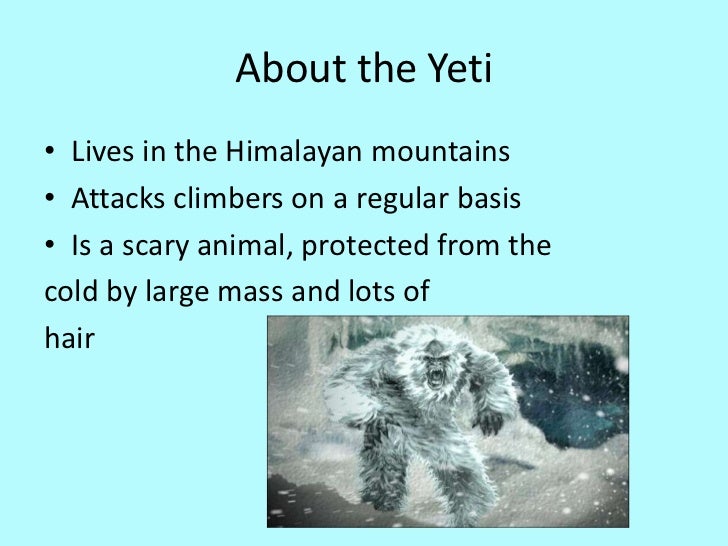 The yeti