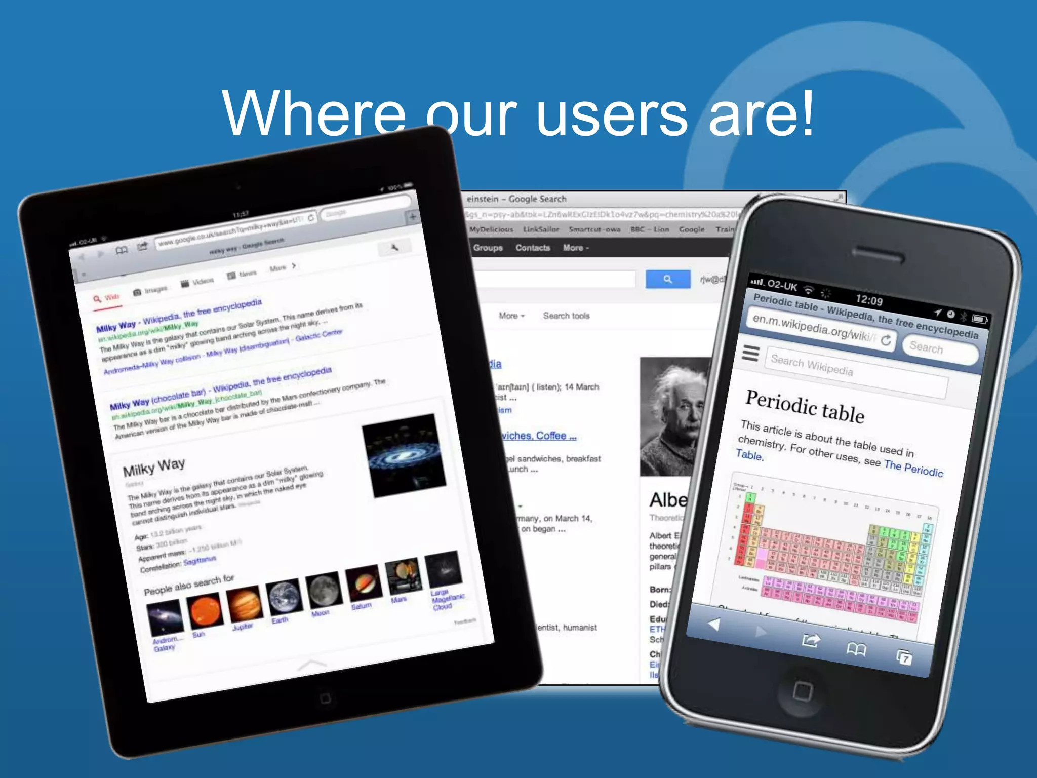 Where our users are!

The world’s libraries. Connected.
The world’s libraries. Connected.

 