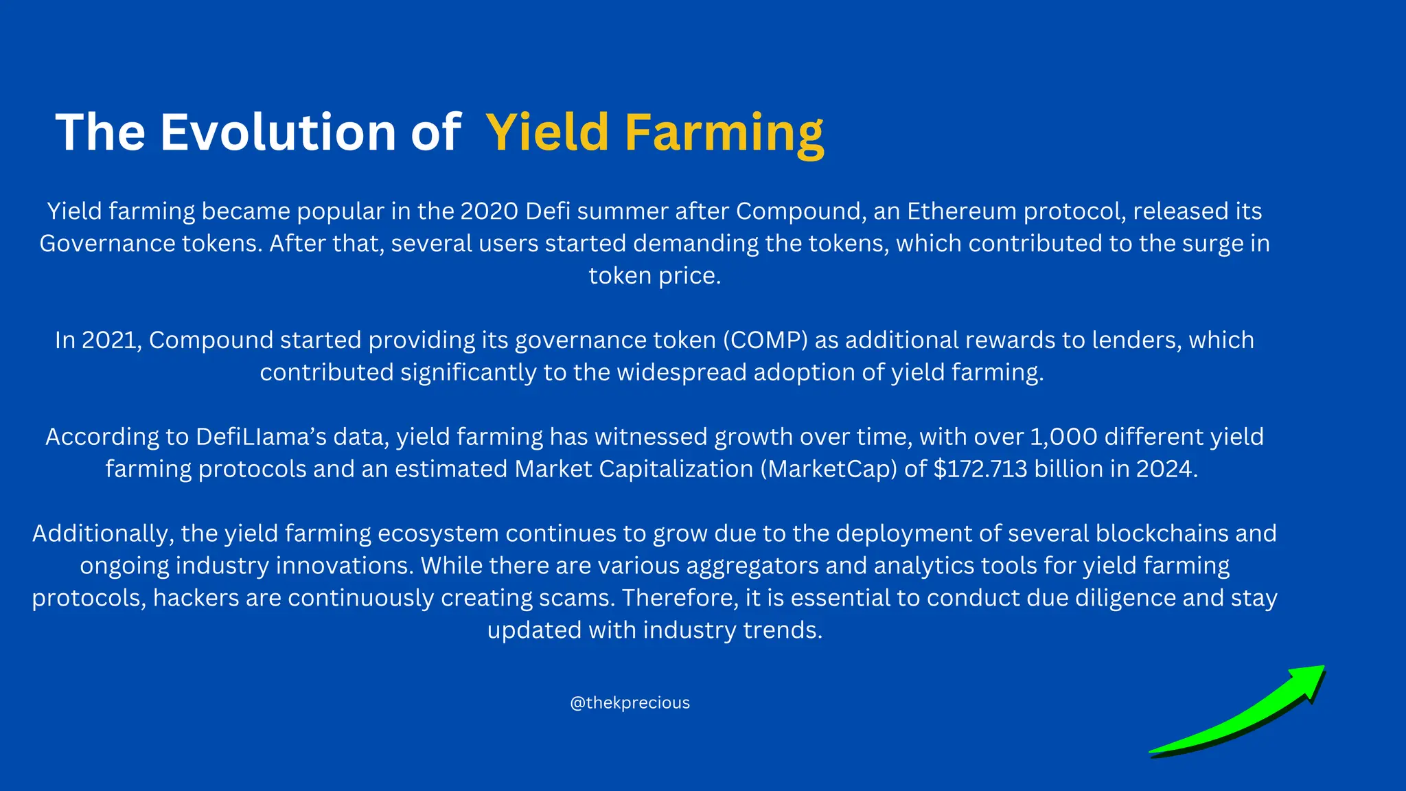 The Yield Farming Playbook | PDF