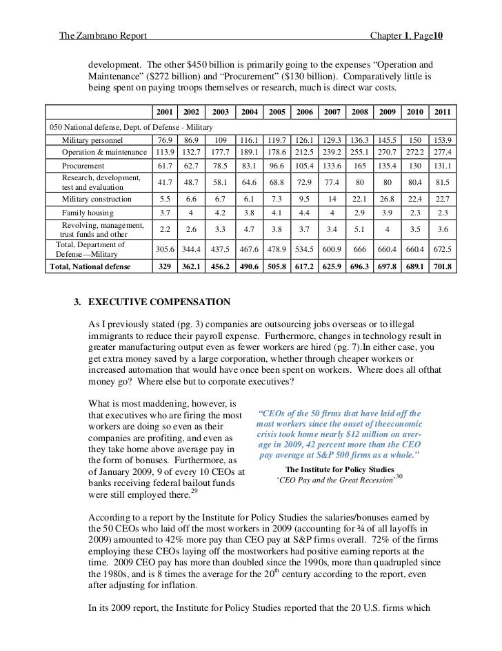 The Zambrano Report                                                                              Chapter 1, Page10        ...
