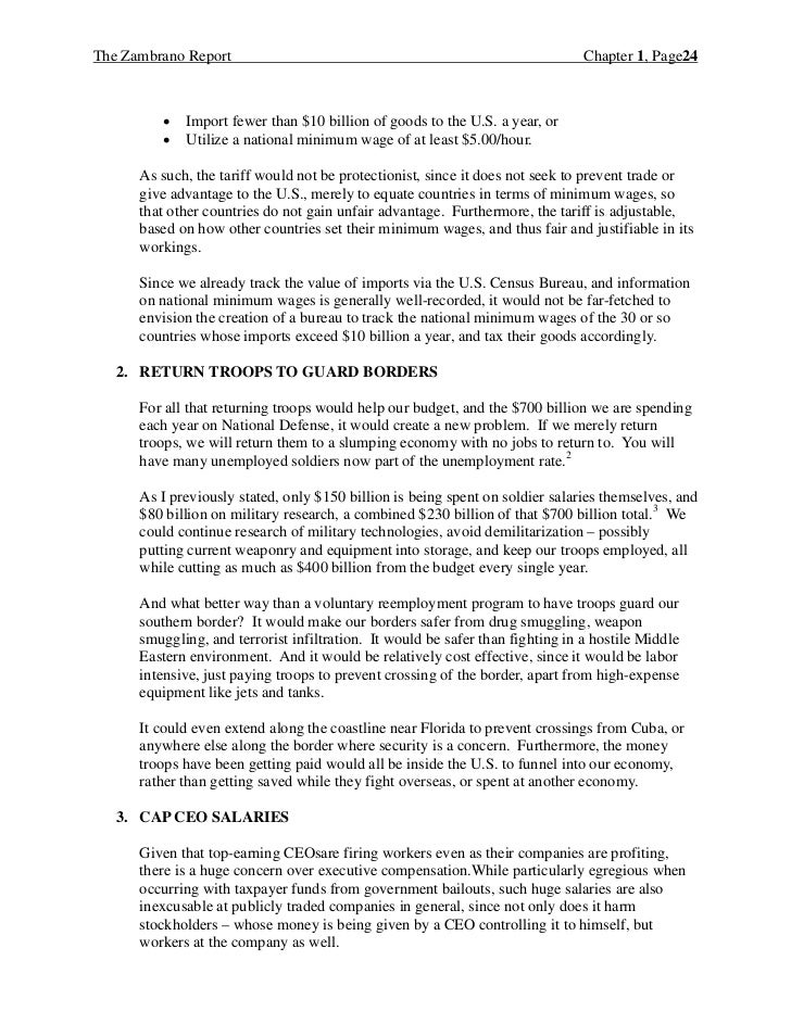 The Zambrano Report                                                             Chapter 1, Page24            Import fewer...