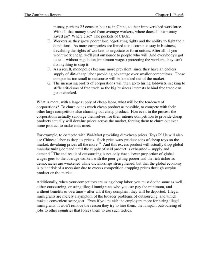 The Zambrano Report                                                            Chapter 1, Page6               money, perha...