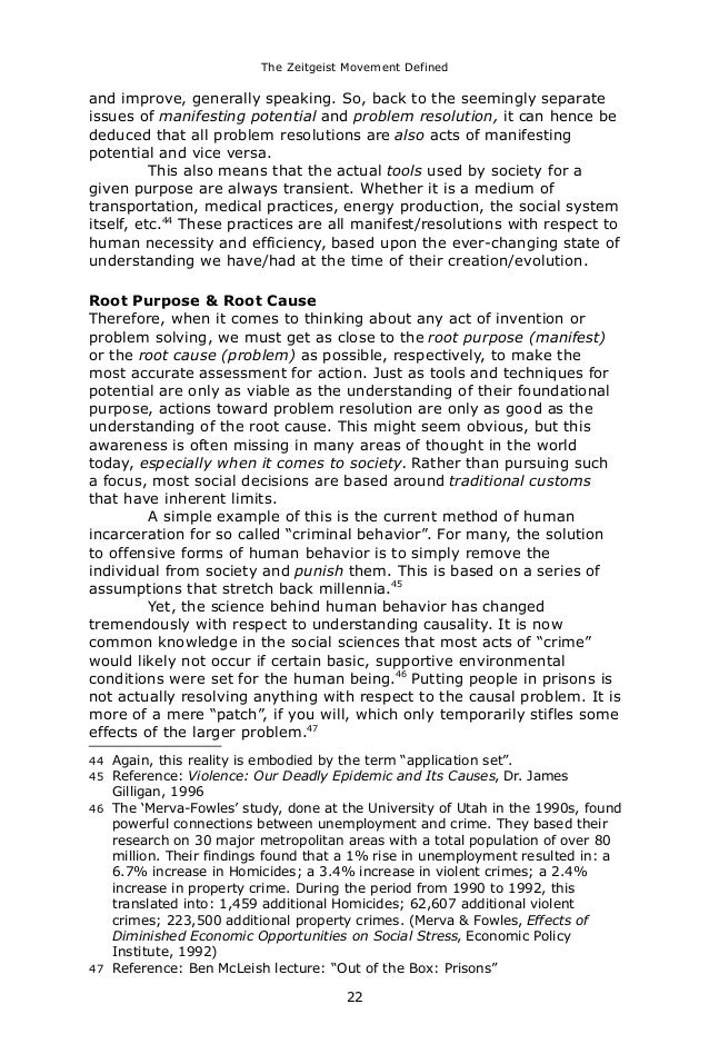 The zeitgeist movement_defined_6_by_9