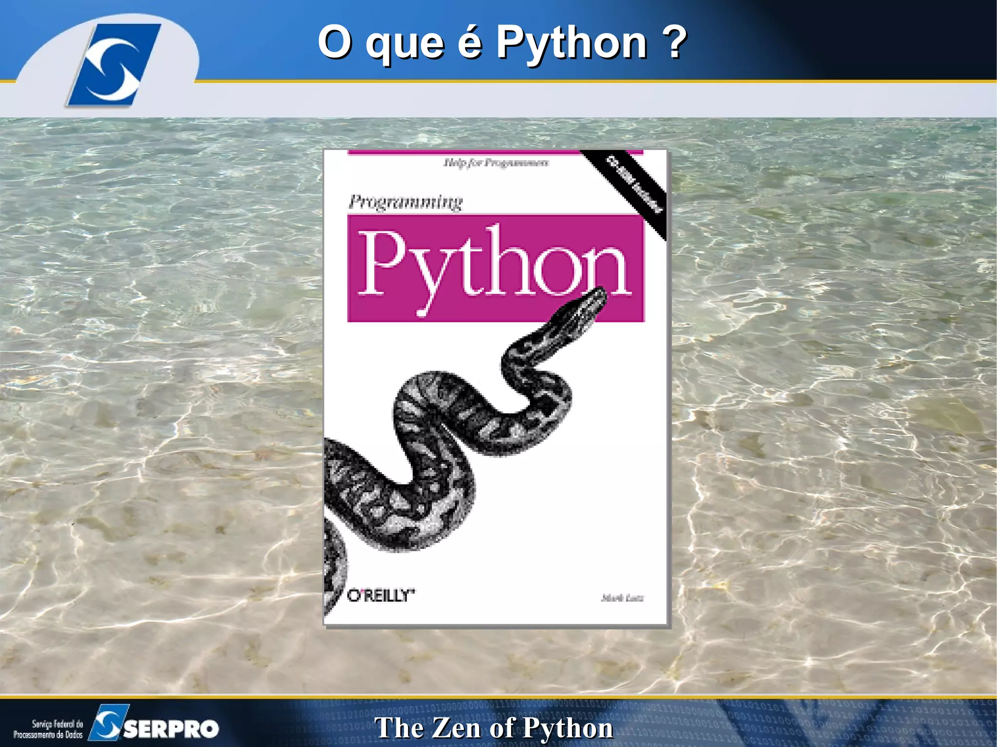 O que é Python ? 