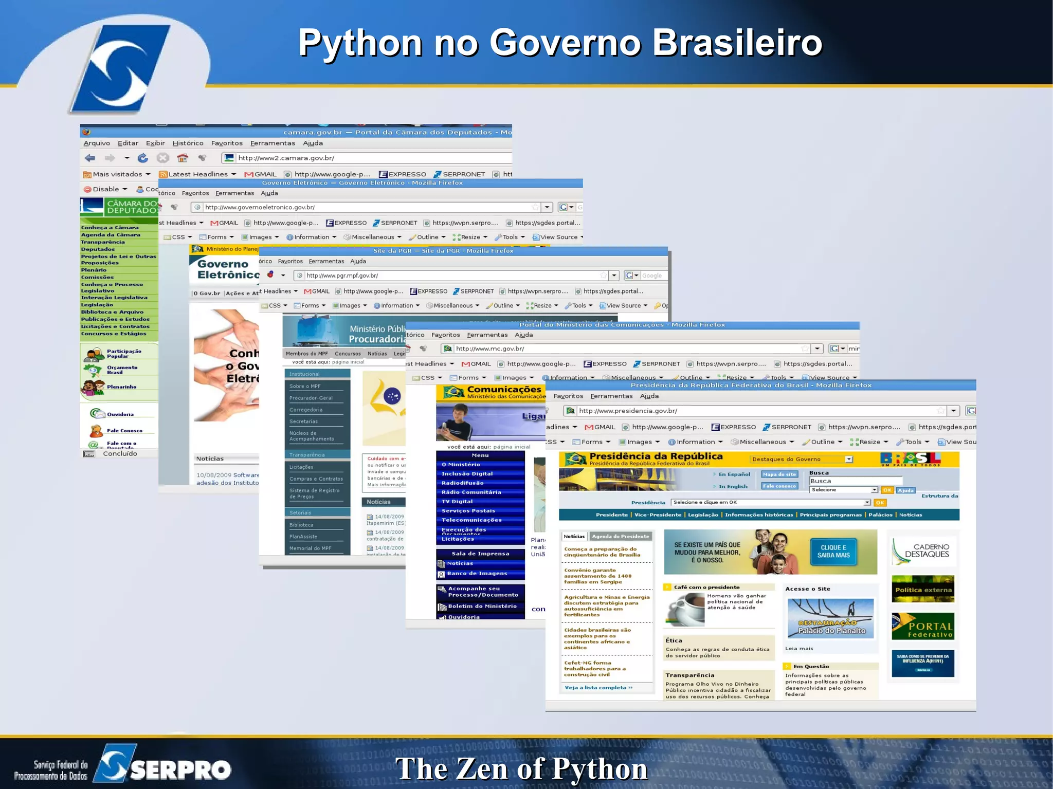Python no Governo Brasileiro 
