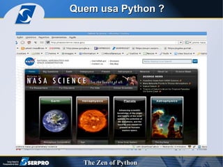 Quem usa Python ? 