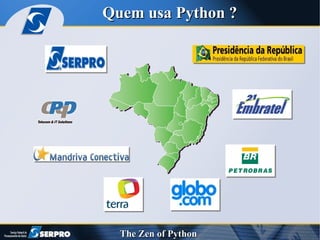 Quem usa Python ? 