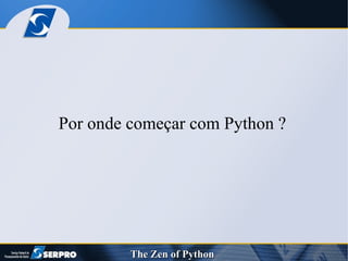 Por onde começar com Python ? 