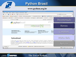 Python Brasil  www.python.org.br 