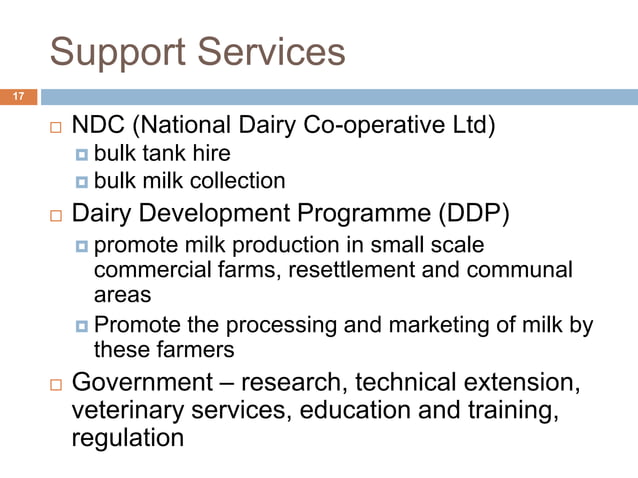 Dairy visual data 3
