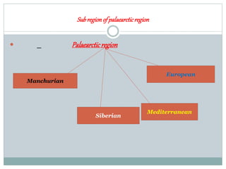 Subregionof palaearcticregion
 Palaearcticregion
Manchurian
Siberian
Mediterranean
European
 