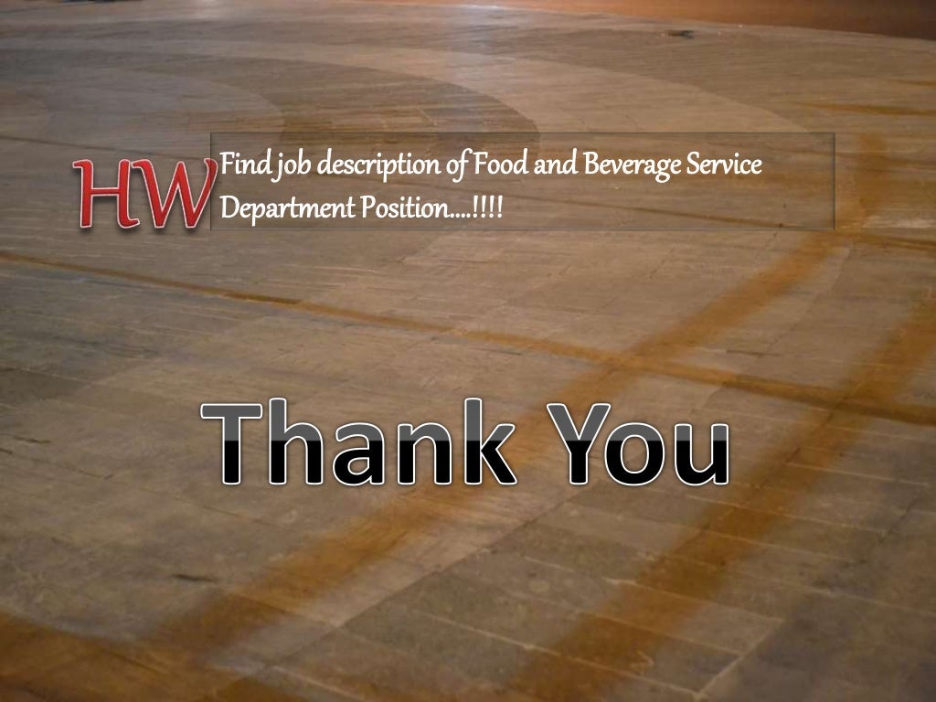 Food and Beverage Definition