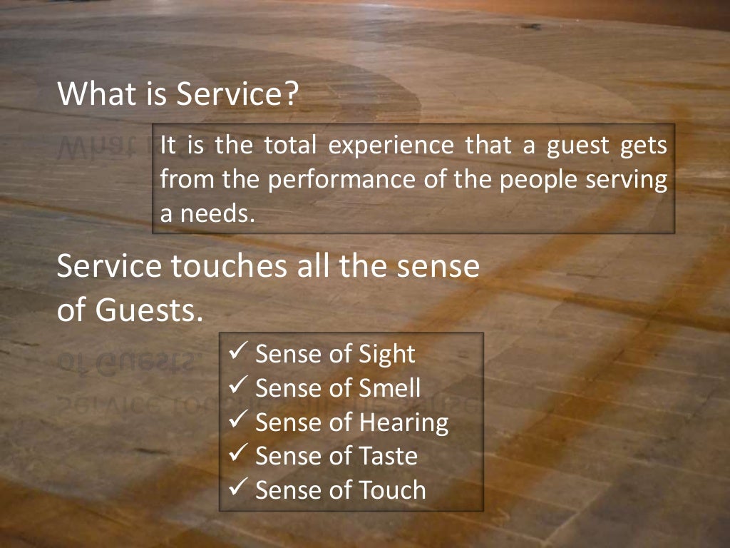 Food and Beverage Definition