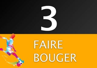 FAIRE
BOUGER
3
 