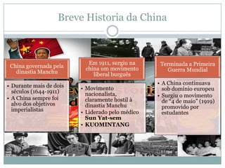 Breve Historia da China