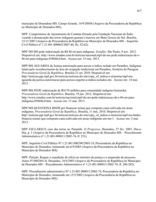 COLONIALISMO, TERRITÓRIO E TERRITORIALIDADE: a luta pela terra dos Guarani e Kaiowa em Mato Grosso do Sul