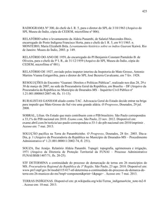 COLONIALISMO, TERRITÓRIO E TERRITORIALIDADE: a luta pela terra dos Guarani e Kaiowa em Mato Grosso do Sul