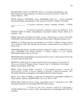 COLONIALISMO, TERRITÓRIO E TERRITORIALIDADE: a luta pela terra dos Guarani e Kaiowa em Mato Grosso do Sul