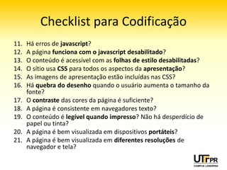 Objetivos do Guia de Administração
               • Oferecer subsídios para:
                 – a concepção,
                 – desenvolvimento,
                 – manutenção e
                 – administração de sítios
                 de governo eletrônico na
                   esfera federal.
 