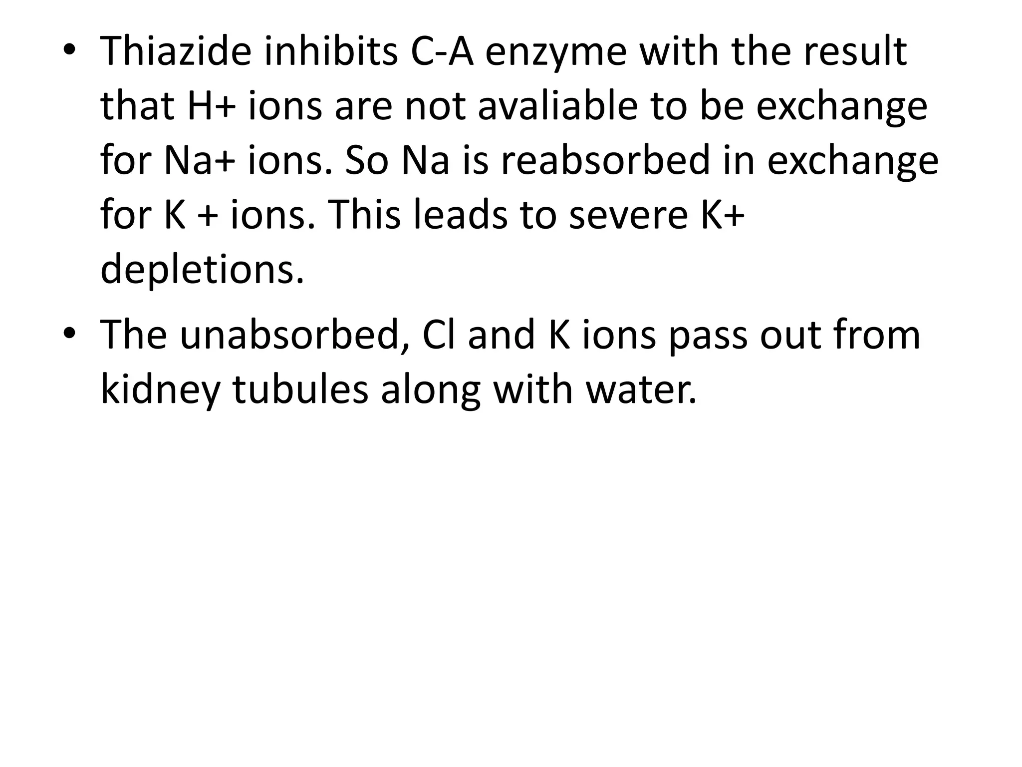 Thiazides diuretics | PPTX