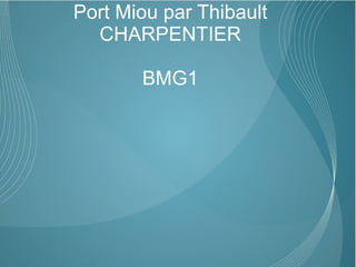 Histoire de la résurgence de Port Miou 1972-1973 : analyse de l'eau 