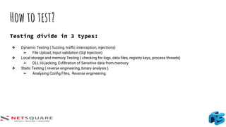 Thick Client Testing Basics | PDF