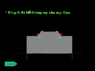 H×nh ¶nh
• L¾p ®Æt hÖ®­êng ray cho m¸y ®µo
 