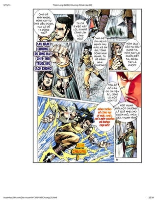 Thiên long bát bộ tập 25