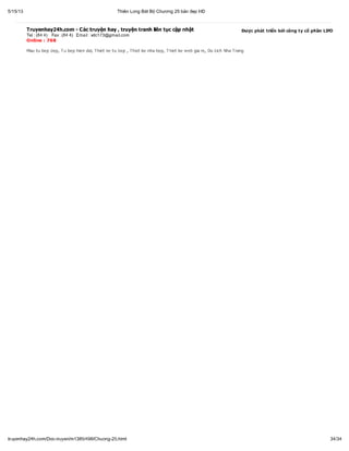 Thiên long bát bộ tập 25