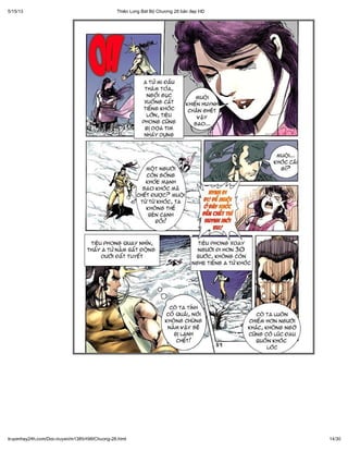 Thiên long bát bộ tập 28