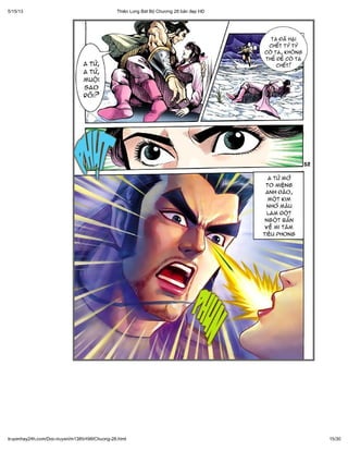 Thiên long bát bộ tập 28