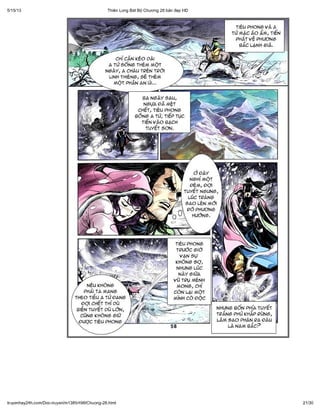 Thiên long bát bộ tập 28