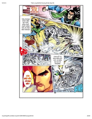 Thiên long bát bộ tập 28