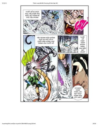 Thiên long bát bộ tập 28