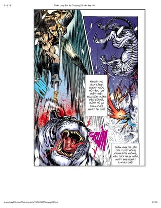 Thiên long bát bộ tập 28