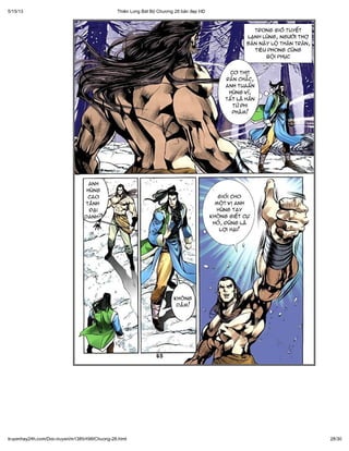 Thiên long bát bộ tập 28