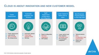 AVEVA World Conference NA - Thierry Vermeersch, AVEVA Cloud | PDF