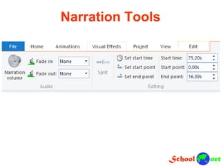 Narration Tools
 