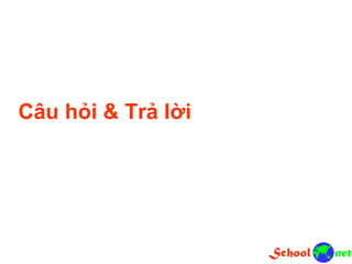 Câu hỏi & Trả lời
 