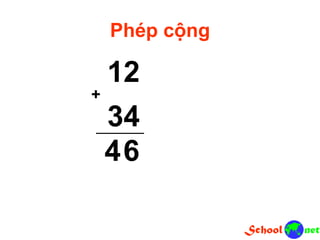 Phép cộng
12
34
+
46
 